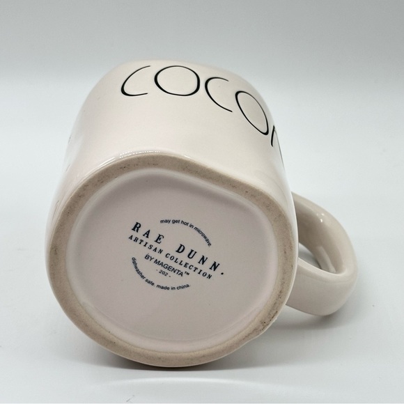 Rae Dunn COCOA Classic Ivory Ceramic Coffee/Tea Mug - Picture 5 of 5